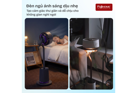 Quạt tuần hoàn không khí Fujihome CFR01PRO-VOICE